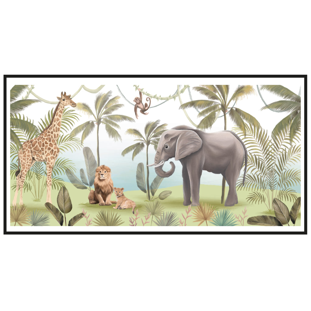 PLAKAT XL SAFARI 61x125CM POKÓJ DZIECIĘCY OBRAZ FOTOTAPETA