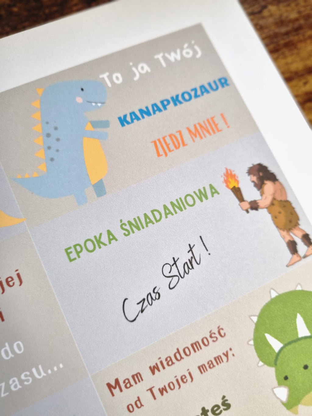 KARTECZKI DO ŚNIADANIÓWKI MOTYWUJACE 100 SZTUK 10 MOTYWÓW